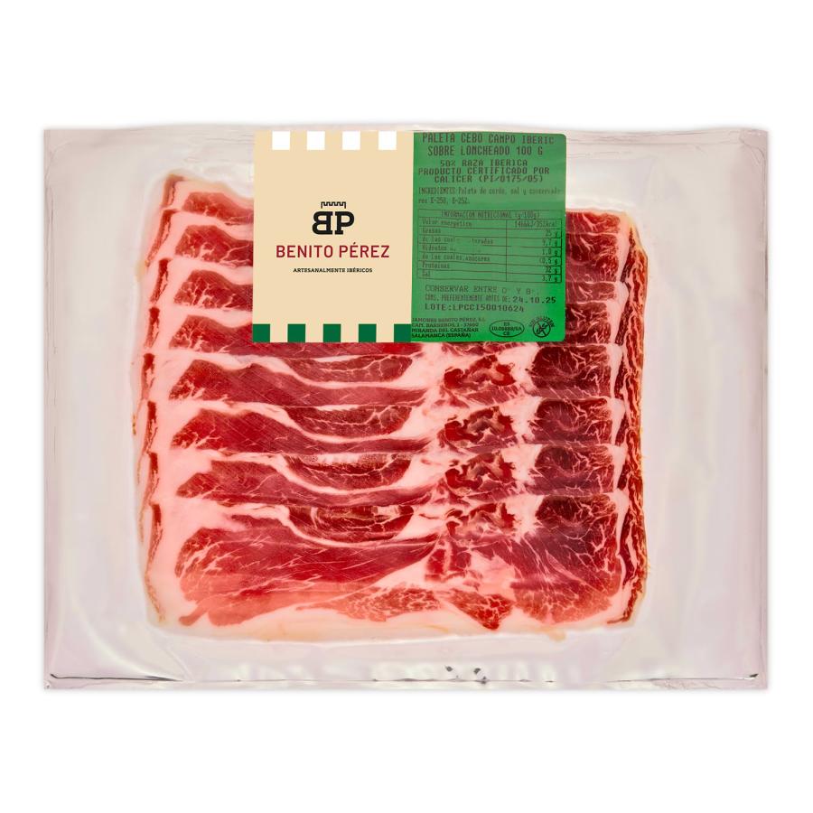 Affettato da 100g di Paleta Cebo di Campo Iberica 50%